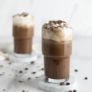 Iced Mokka / Haselnuss Schoko Eiskaffee