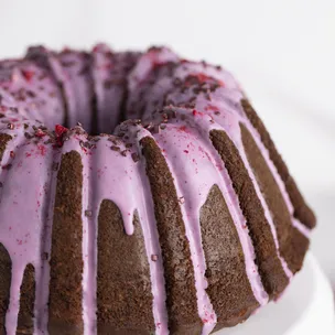 Schoko Gugelhupf mit Zuckerguss