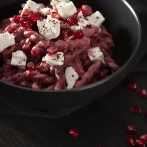 Pink Pasta / Rote Bete Nudeln