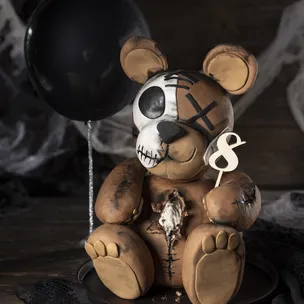 Teddy Motivtorte / Elas Geburtstagstorte / Halloween Torte