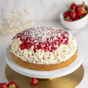 Spaghetti Eis Erdbeer Torte / Nachgemacht – Original trifft Sally