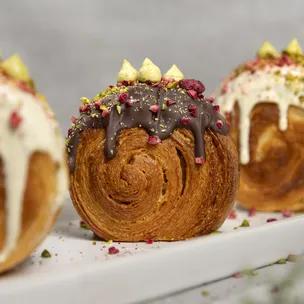 New York Rolls / Croissantschnecken mit Pistaziencreme