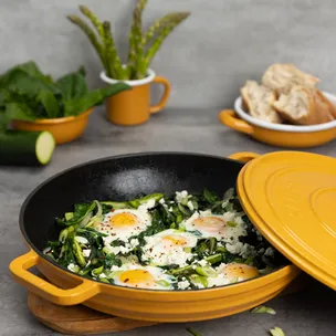 Grünes Shakshuka