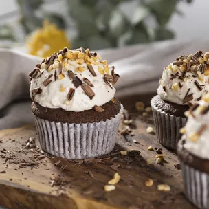 Bananen Split Cupcakes