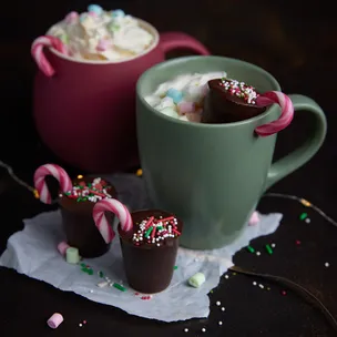 Hot Chocolate Bombs DIY / Trinkschokolade Geschenkidee