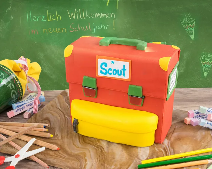 Schulranzen Motivtorte