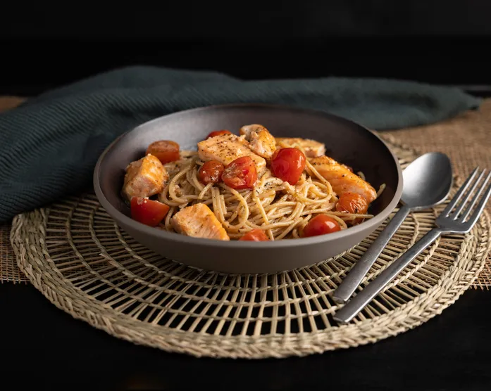 Lachs Pasta
