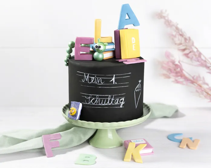 Einschulungstorte / Motivtorte 1. Klasse / Torte zum Schulanfang