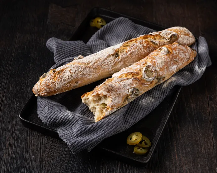 Magisches Jalapeño Baguette