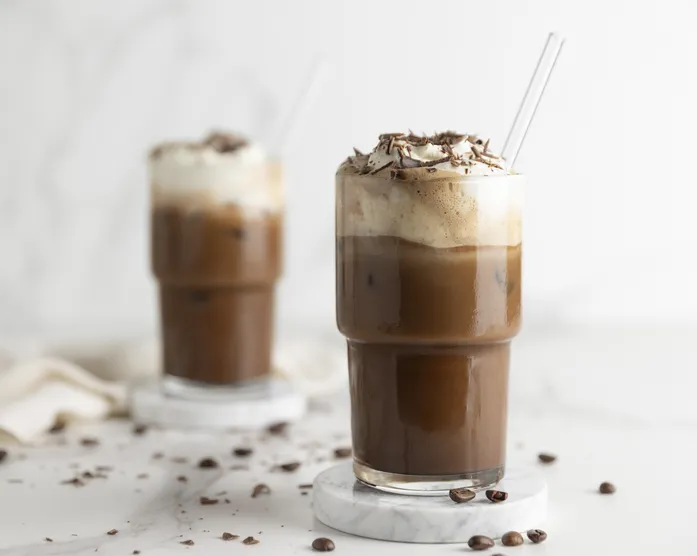 Iced Mokka / Haselnuss Schoko Eiskaffee