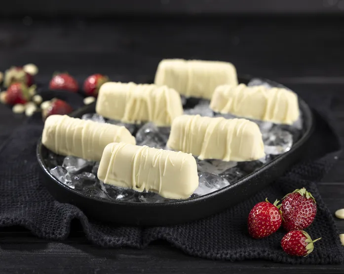 Erdbeer Eiskonfekt