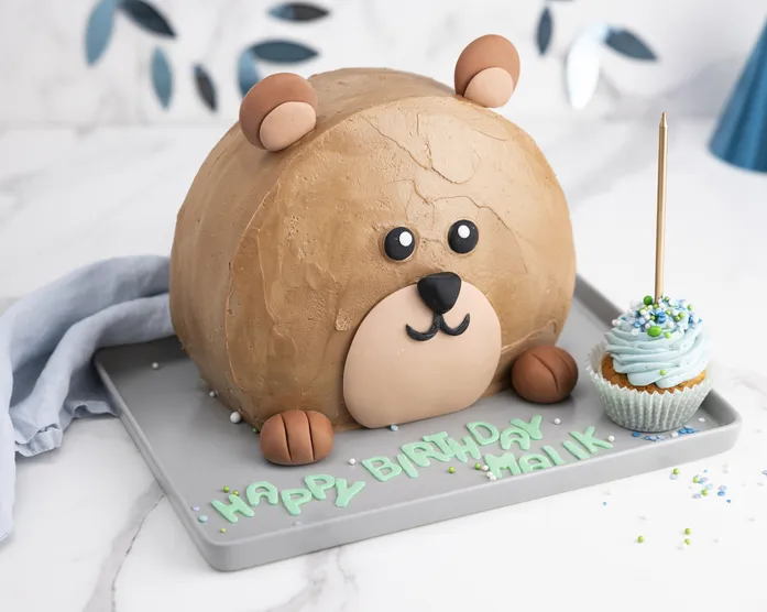 Bärentorte zum 1. Geburtstag / Teddy Birthday Cake