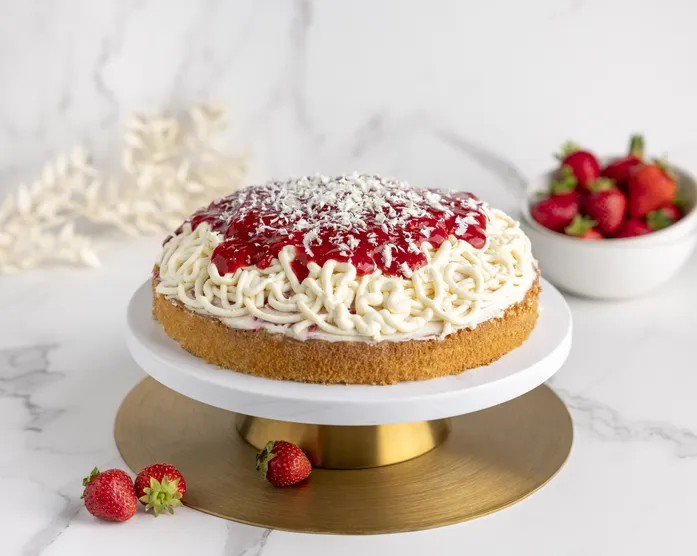 Spaghetti Eis Erdbeer Torte / Nachgemacht – Original trifft Sally
