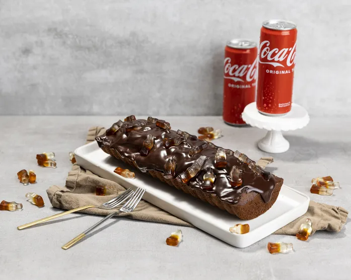 Coca-Cola Kuchen / Cola Schokokuchen mit Kirschen