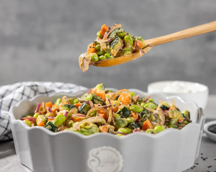 Shake Gurkensalat / mit Joghurtdressing