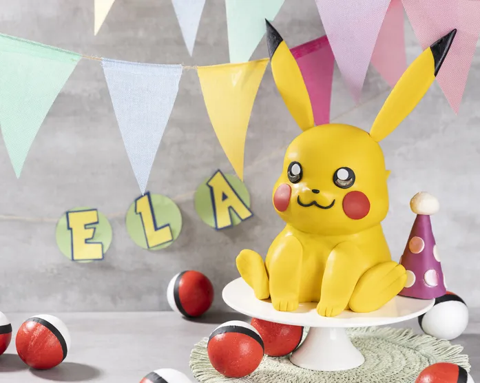Elas Pikachu Torte / Pokémon Geburtstagskuchen / Motivtorte