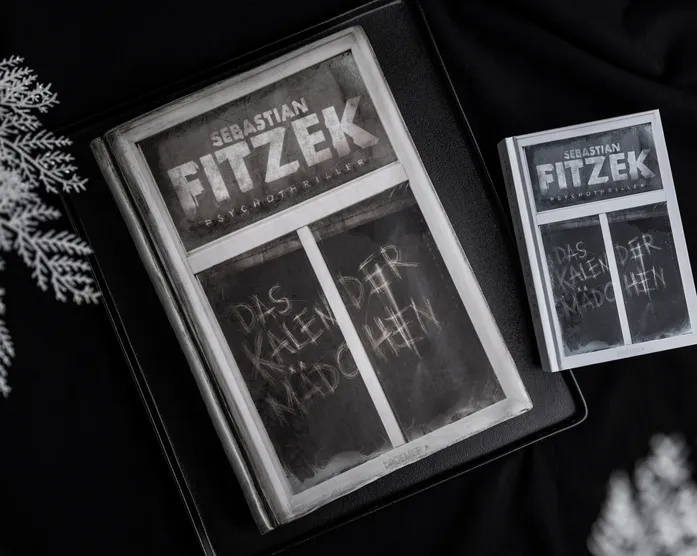 3D Buch-Torte / Das Kalendermädchen Sebastian Fitzek