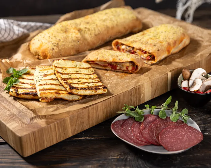 Stromboli mit Grillkäse
