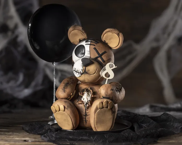 Teddy Motivtorte / Elas Geburtstagstorte / Halloween Torte