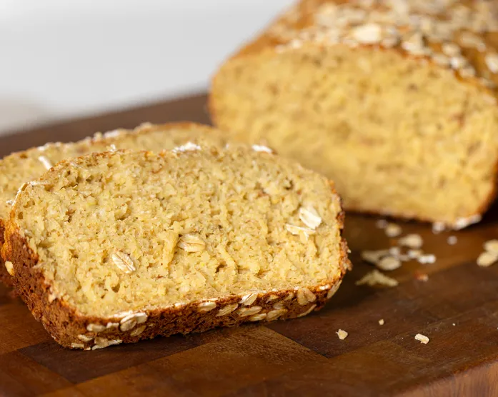 Haferflockenbrot / schnelles Frühstücksbrot