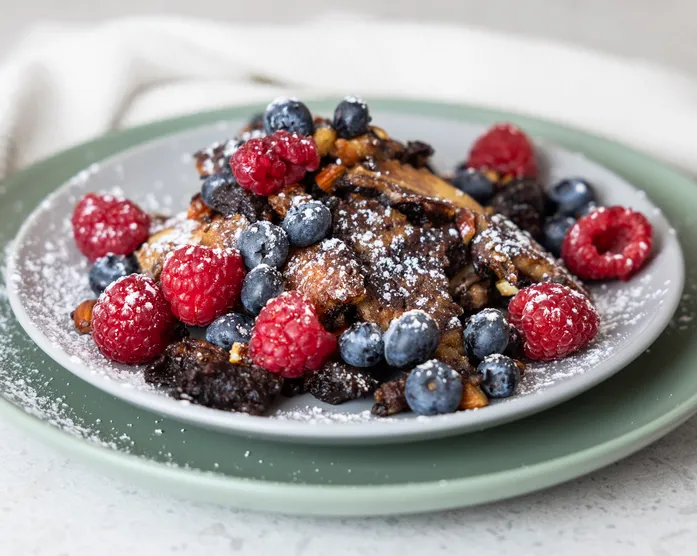 Marmor Kaiserschmarrn mit Früchten
