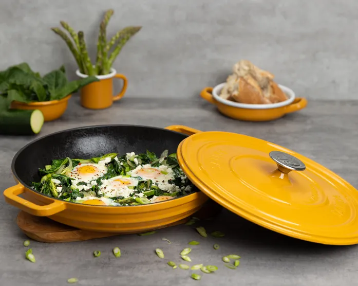 Grünes Shakshuka