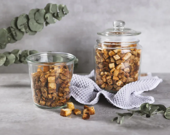 Croutons aus Brot / Toastbrotresten / Stern TV Rezept