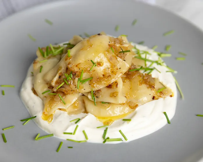 Pierogi Ruskie / Piroggen mit Kartoffelfüllung