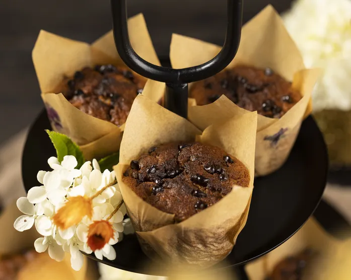 Blueberry Banana Bread Muffins