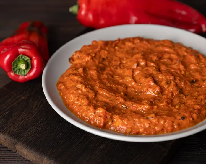 Muhammara Paste / Paprika-Walnuss-Dip