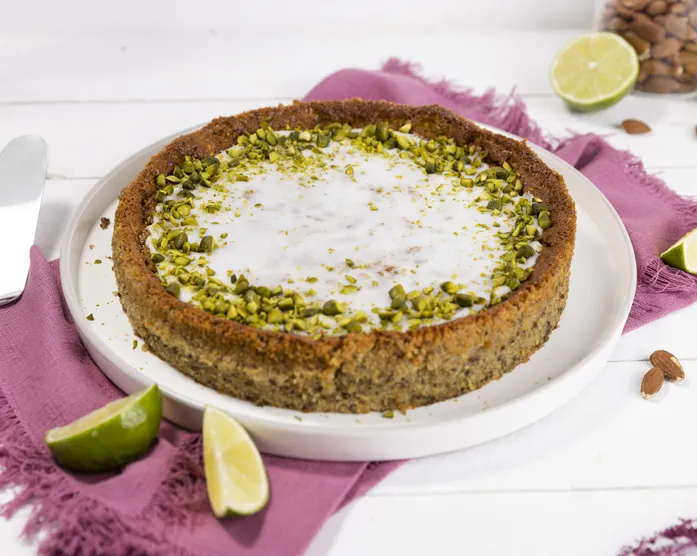 Saftiger Limettenkuchen / vegan und klassisch
