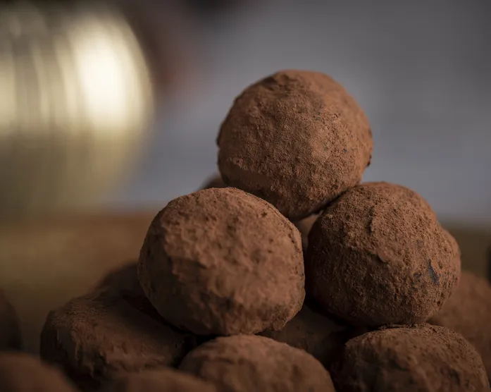 Rumkugeln / Pralinen aus Kuchenresten