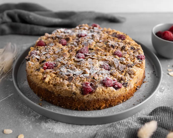 Himbeer-Streuselkuchen