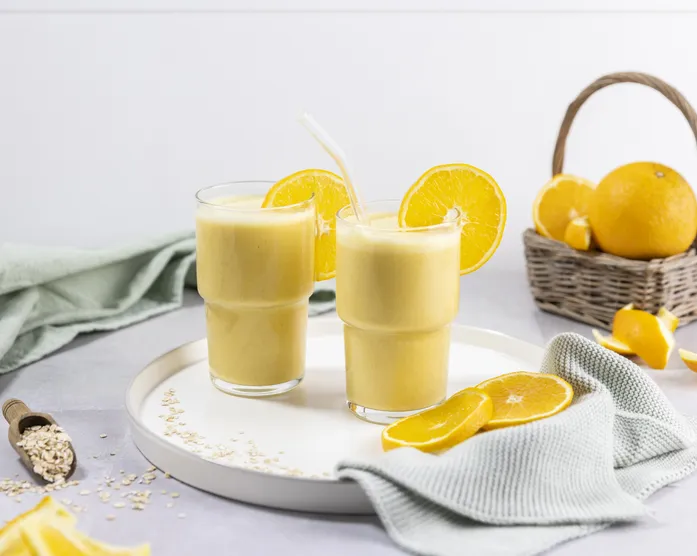 Orangen Frühstücks Shake / Smoothie