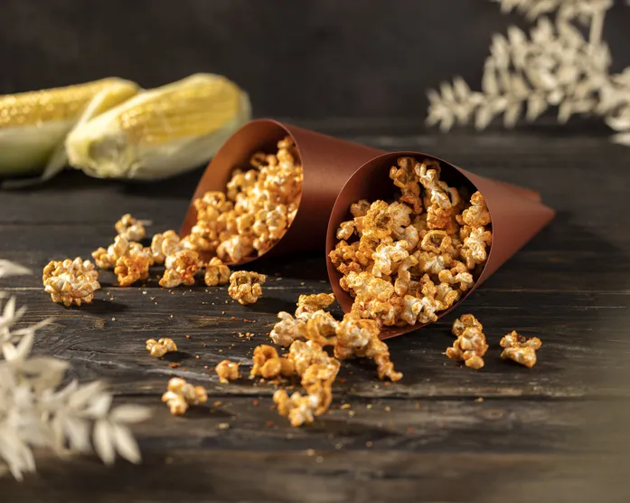 Spicy Popcorn / würziger Snack