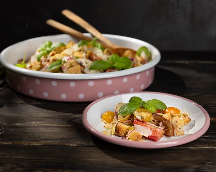 Panzanella / Brotsalat mit Artischocken