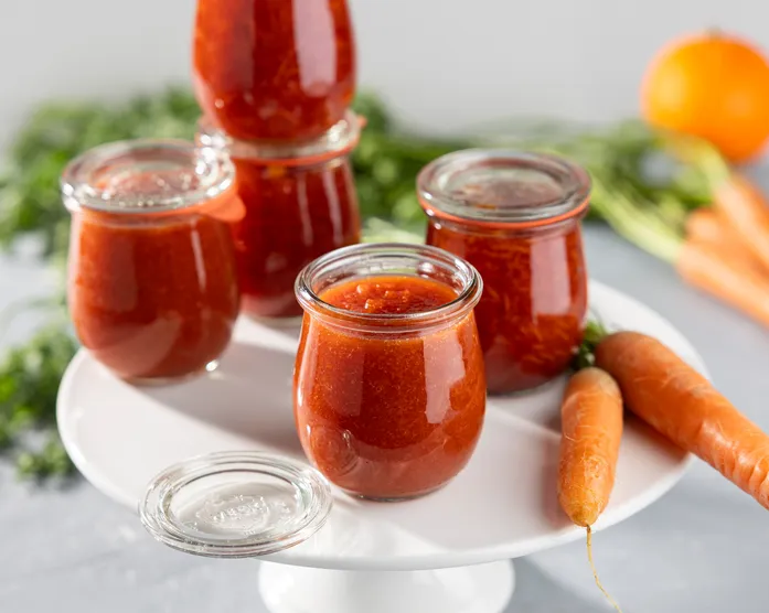 Karotten-Ingwer-Marmelade / Frühlings-Konfitüre