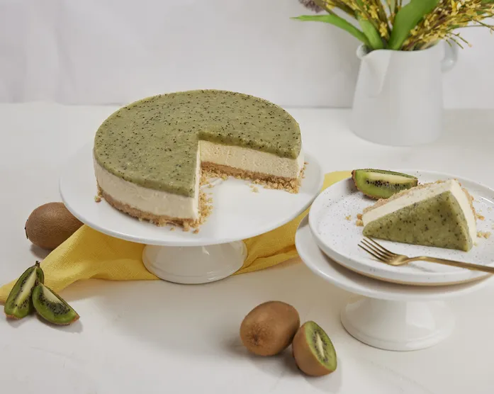 No Bake Kiwi Torte