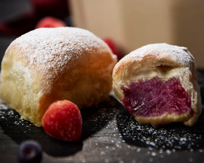 Berry Cheesecake Buchteln