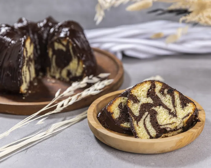 Zebra Marmorkuchen / Gugelhupf
