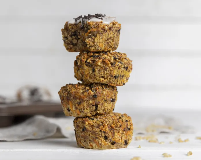 Glutenfreie Karottenmuffins