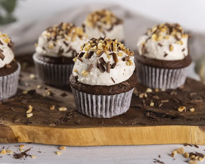 Bananen Split Cupcakes