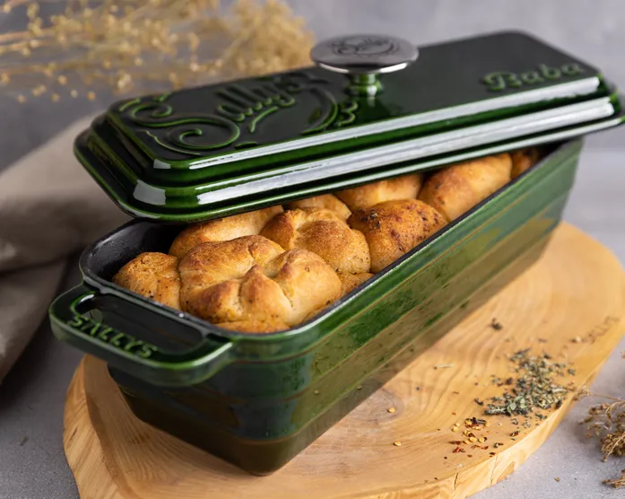 Kräuter Monkey Bread / Knoblauchbrot / Zupfbrot