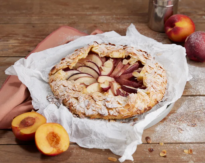 Nektarinen Galette