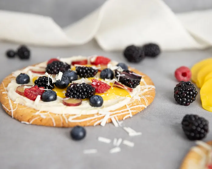 Süße Mini-Cookie-Pizza