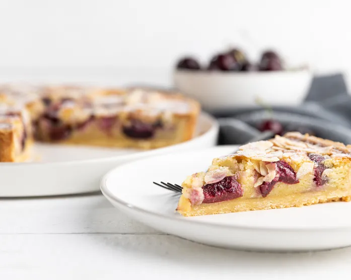 Kirschtarte mit Mandelfüllung
