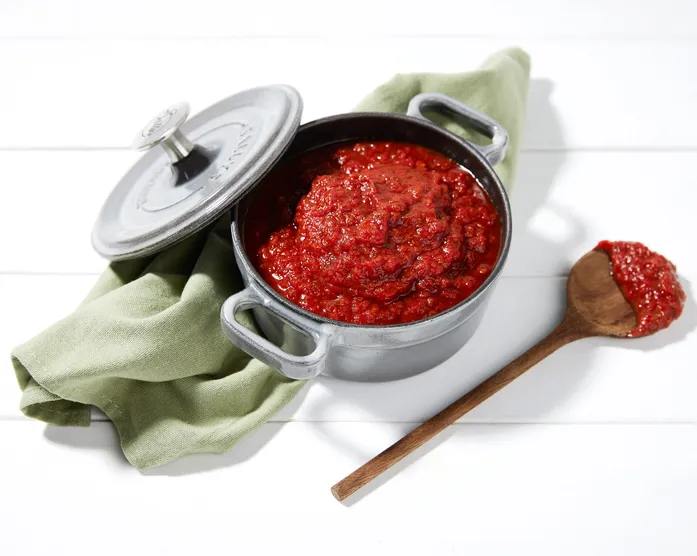 Pizzasoße / würzige Tomatensoße für Pizza