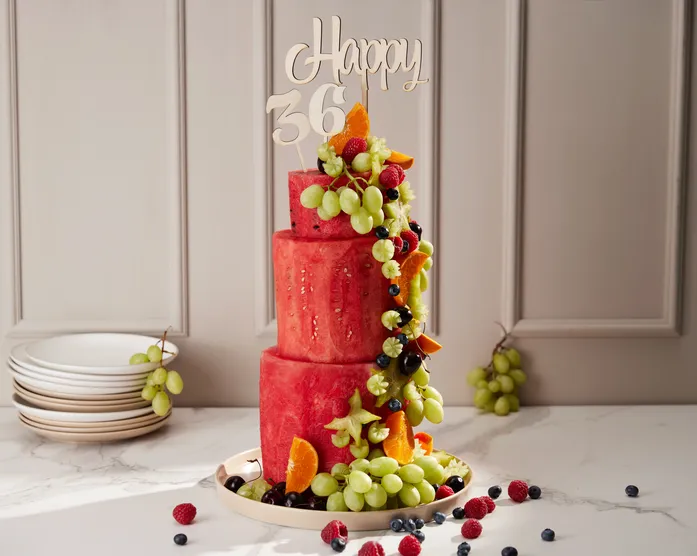 Wassermelonen Fruchttorte