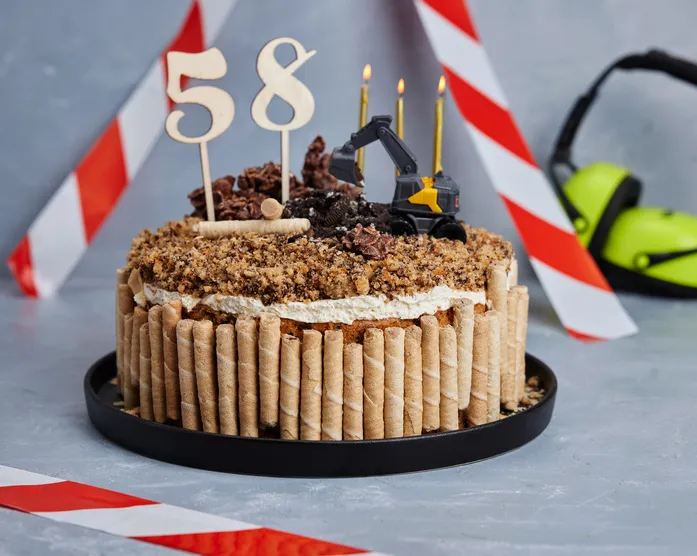 Baustellen Torte / Geburtstagstorte für Turgut
