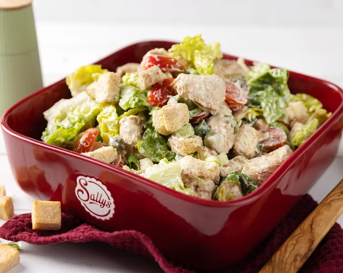 Caesar Salad / mit cremigem Skyr-Dressing